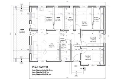 4 Camere / Hărman / 120mp utili / 500mp teren - 3