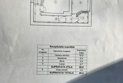Apartament 3 camere parter in vila plus garsoniera demisol si curte. - 7