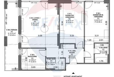 Vanzare  APARTAMENT CU 3 CAMERE -DEZVOLTATOR - 8