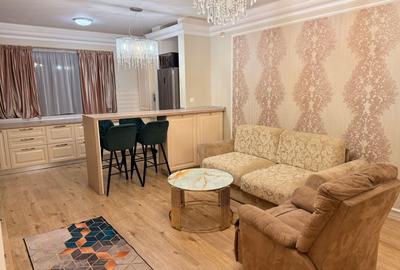 Apartament cu 2 camere semidecomandat, mobilat în Băneasa