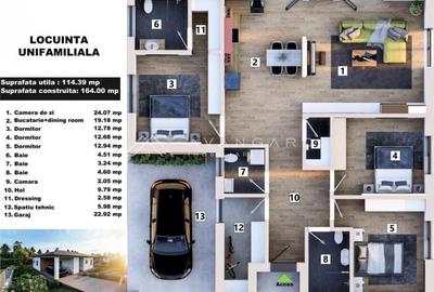 COMISION 0% | Teren 600 mp | PUZ si Autorizatie Casa Individuala | Corusu - 2