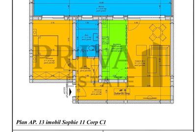 Apartament premium 2 camere, 54 mp, Giroc - 17