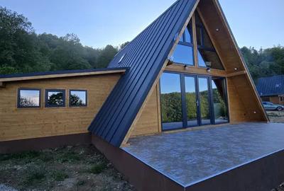 Cabană A-Frame – Valea Ierii, jud. Cluj | 145 mp utili | 1000 mp teren - 7