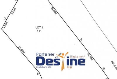 Teren Construcții intravilan de 1021 mp, în Miroslava