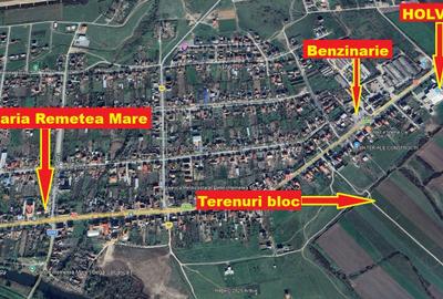 Remetea Mare - teren locuinte colective si servicii - toate utilitatile - 3