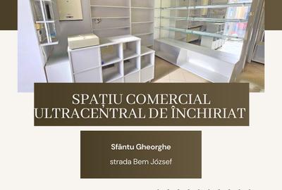 Spațiu comercial ultracentral de închiriat în Sfântu Gheorghe! - 1