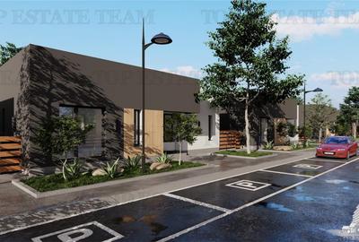 Casă individuală cu 4 camere în Domnești