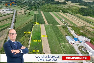 Teren intravilan de vânzare - 4300 mp | Deschidere generoasă | Fărcașa, MM - 1