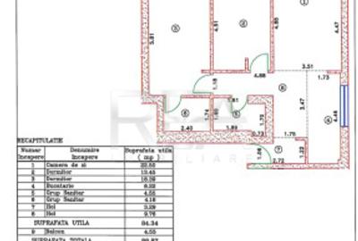 3 camere  | Parcare | Mobilat si utilat | 4City North/Pipera - 19
