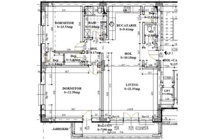 Inchiriere apartament 3 cam 104 mp, bloc nou 2025 - Tei / B. Văcărescu - 22