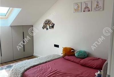 Penthouse 3 camere 2 bai parcare mobilat complet Turnisor Sibiu - 12