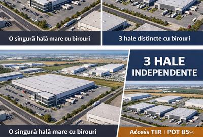 Teren industrial 10.000 mp | Dublă deschidere |  Acces CENTURA I OMNIA- LOGISTIC - 2