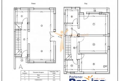 Casă tip duplex P+1+Pod 116 mp 390 mp teren încălzire în pardoseală - Hlincea - 18