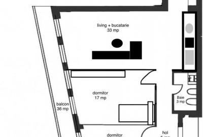 Apartament 3 camere zona Ferdinand, foarte spatios, pret promo - 7