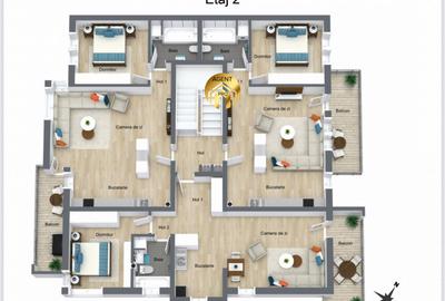 Apartamente Premium 2 camere -Mansarda cu Terasa 27mp - Otopeni Odaile - 5