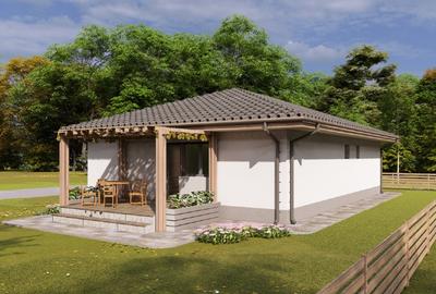 Casa Parter Izvorani, 105 mp utili, teren 650 mp, personalizabila - 2