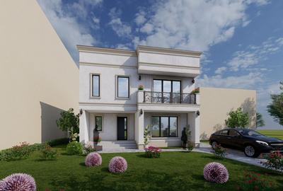 Vila Neoclasica zona CENTRALA Otopeni curte 500m2 - 2
