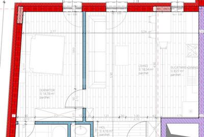 Apartament cu 2 camere semidecomandat în Dâmbul Rotund
