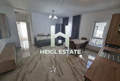 Apartament cu 2 camere semidecomandat, mobilat în Giroc