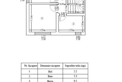 Casa duplex 4 camere 2 bai zona Bucium - 3
