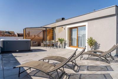 Penthouse ultrafinisat de închiriat + Terasa 150mp | Jacuzzi | Iulius Mall - 1