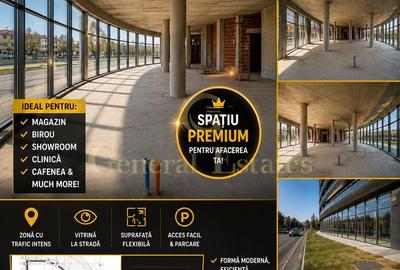 SPAȚIU COMERCIAL DE ÎNCHIRIAT – VIZIBILITATE MAXIMĂ –STR. I.C BRATEANU - 3