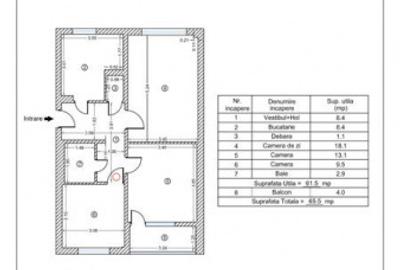 3 camere | etaj 1 | decomandat | 150 m Metrou Raul Doamnei - 7