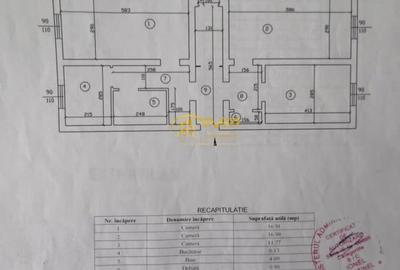 Apartament 3 camere decomandate, zona Frumoasa-Poitiers. - 8