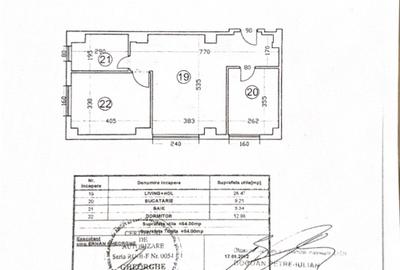 Apartament cu 2 camere semidecomandat în Central