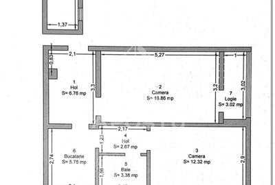 Apartament cu 2 camere de vanzare, cu boxa zona Cetatii, in Timisoara - 9