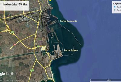 Portul Constanta - Teren  cu acces la cale ferata si A4 - 2