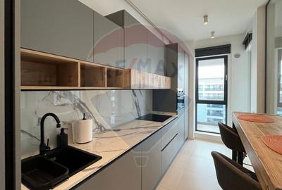 2 camere Nusco City, Pipera-Aviatiei, complet mobilat, parcare inclusa - 8