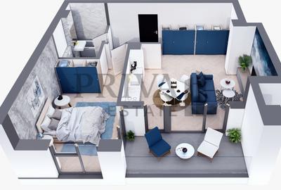 Apartament 2 camere, parcare subterana, Nord One Business Center - 19