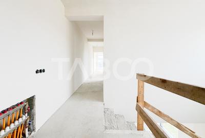 Casa cuplata semifinisata de vanzare in Dambul Rotund cu garaj - 8