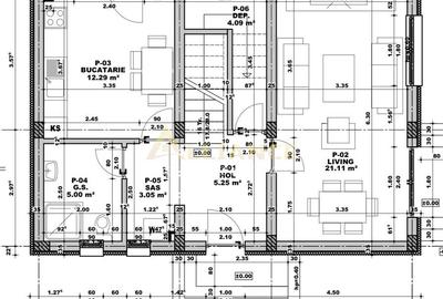 Vila individuala, 4 camere, 3 baie, curte 210mp - 5