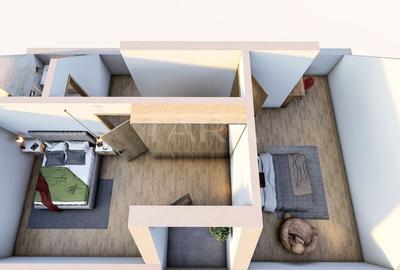 Apartament 100 mp, etaj si mansardă, cu grădină și parcare, Someșeni. - 2