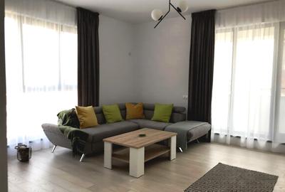 Apartament cu 2 camere semidecomandat, mobilat în Pipera