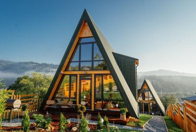 Afacere la cheie in Vatra Dornei, 2 cabane tip A Frame! - 1