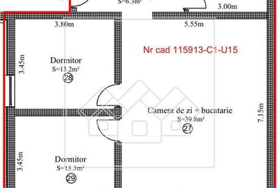 Apartament de vanzare in Sibiu - 80 mp utili + balcon-Regina Residence - 3