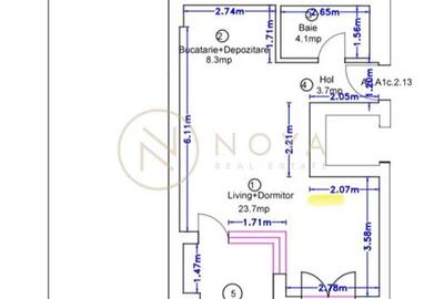Studio dublu de vanzare Avalon Estate Pipera - 9