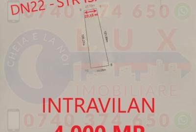 ID 7288 Teren intravilan cu front la Strada Isaccei-DN22-E87 - 2