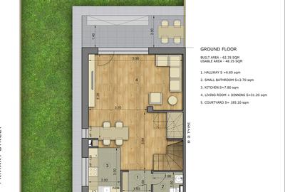 Casă inteligentă tip duplex, GreenDale Residence, P+E, ultramodern, 2026 - 13
