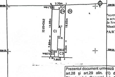 Teren cu casa de vânzare CURTE PROPRlE lângă Parcul Circului Tei COMISION 0%