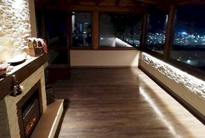 Apartament superb zona Vivo, terasa panoramica, terasa acoperita, semineu - 2
