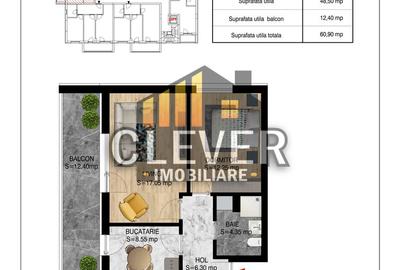 Apartament cu 2 camere decomandat în Theodor Pallady