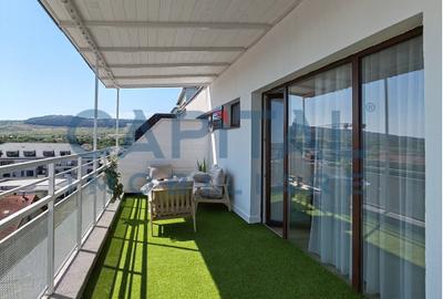 Penthouse pe 2 niveluri cu terase, parcare in Buna Ziua! comision 0% - 15