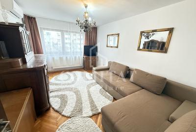 Apartament cu 3 camere decomandat, mobilat în Mănăștur