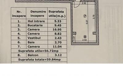 Apartament 3 Camere | Metrou 1 Decembrie 1918 | Centrala Proprie - 10