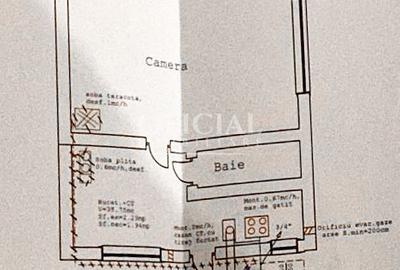 Apartament 1 Camera | 41 m2  | Curte comuna| Zona Central Baritiu - 15