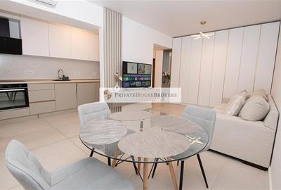 Apartament cu 2 camere semidecomandat, mobilat în Pipera